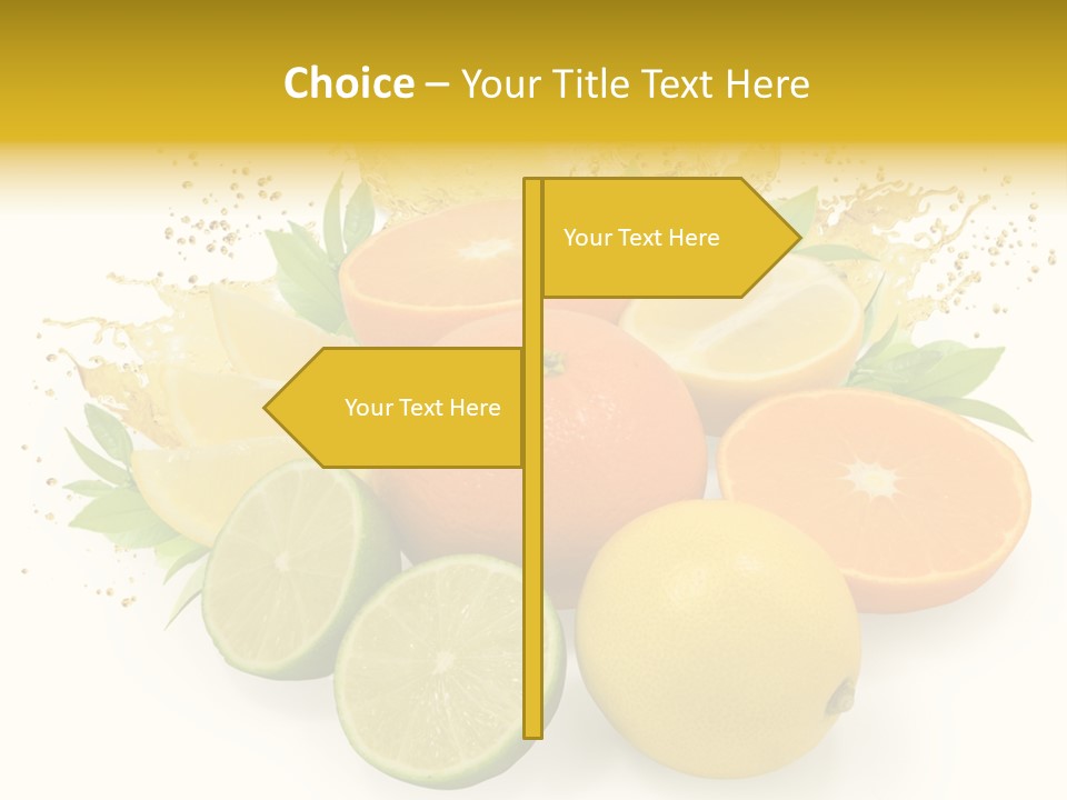 Health Food Green PowerPoint Template