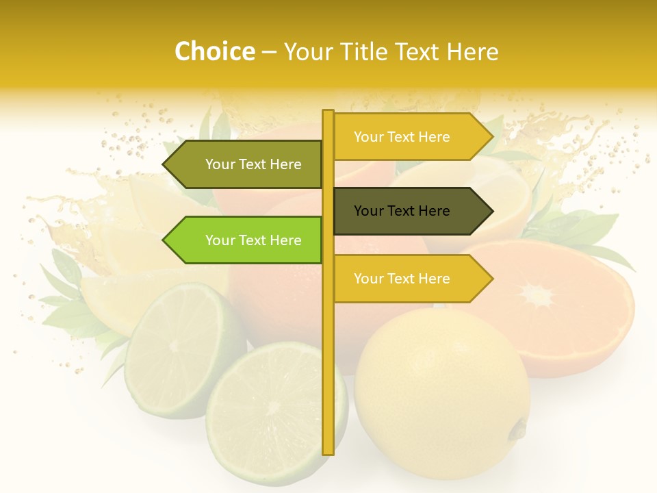 Health Food Green PowerPoint Template