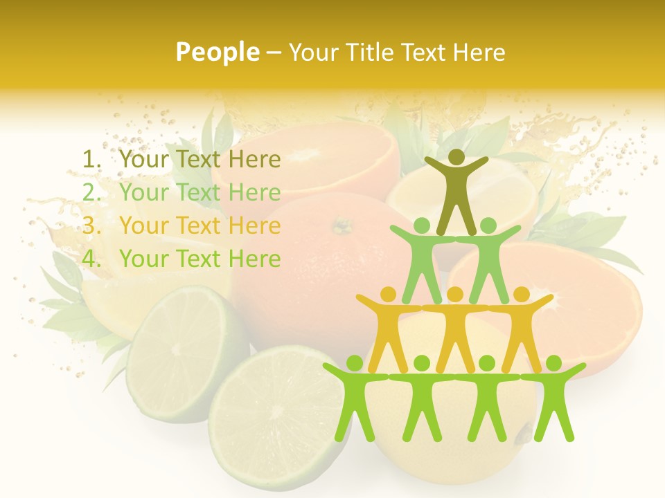 Health Food Green PowerPoint Template