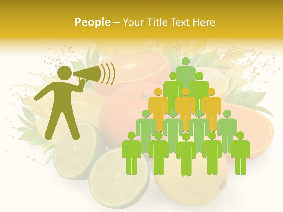 Health Food Green PowerPoint Template