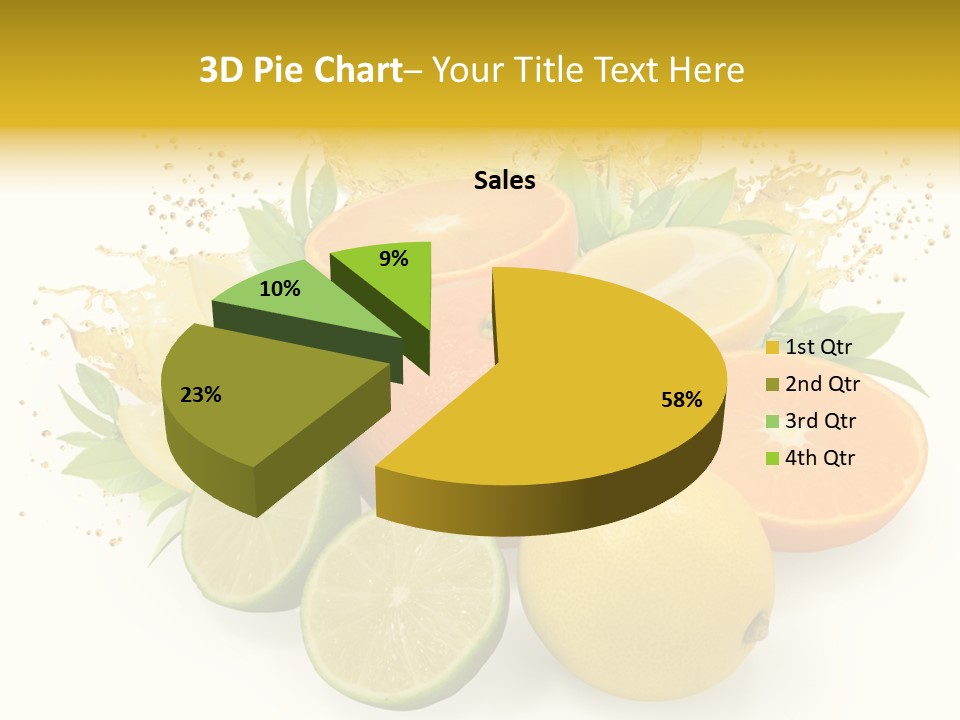 Health Food Green PowerPoint Template