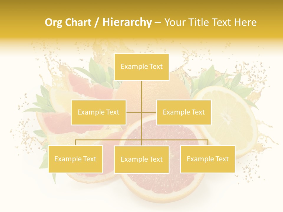 Cocktail Juice Slice PowerPoint Template