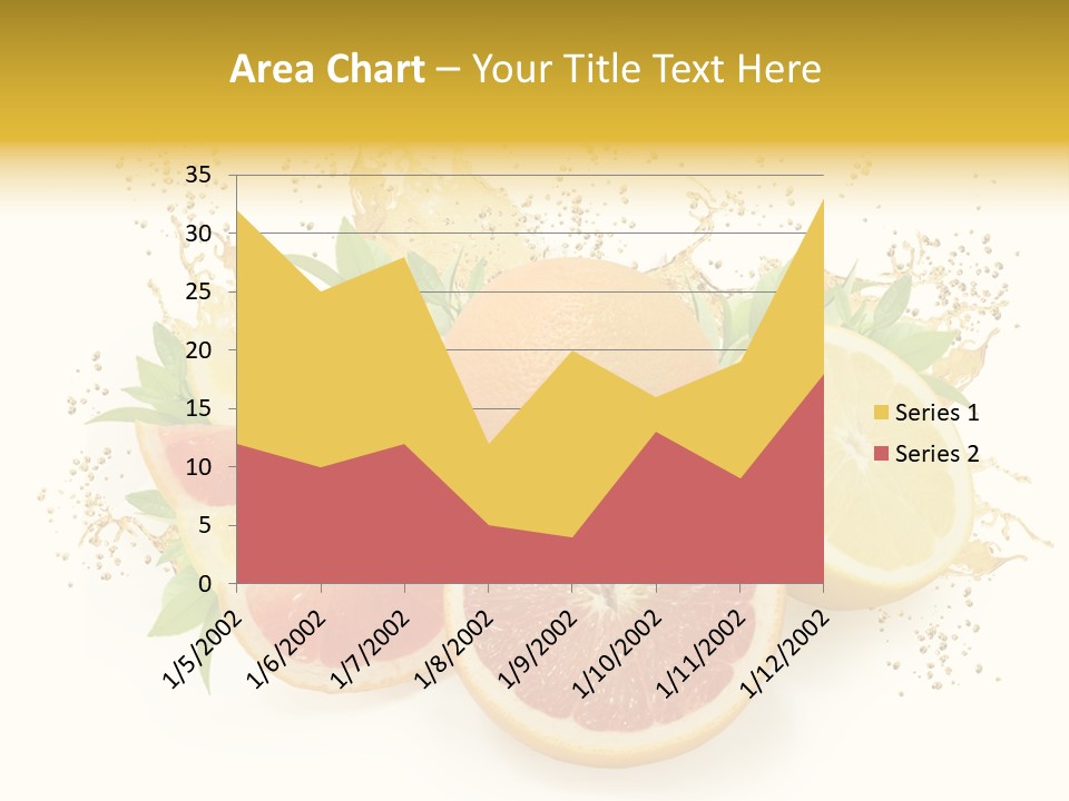 Cocktail Juice Slice PowerPoint Template