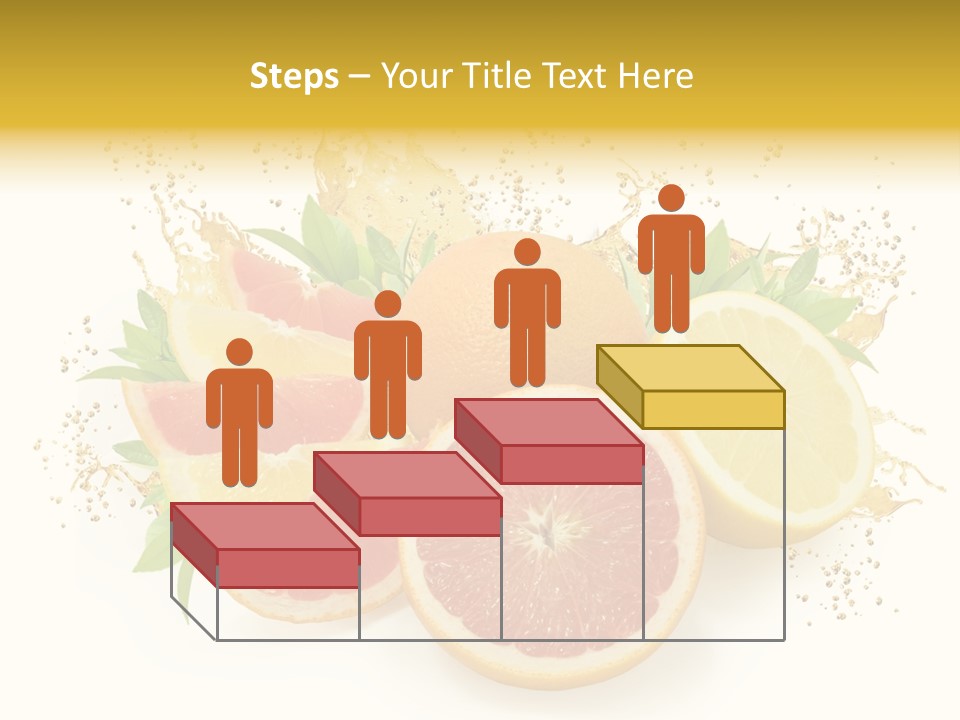 Cocktail Juice Slice PowerPoint Template