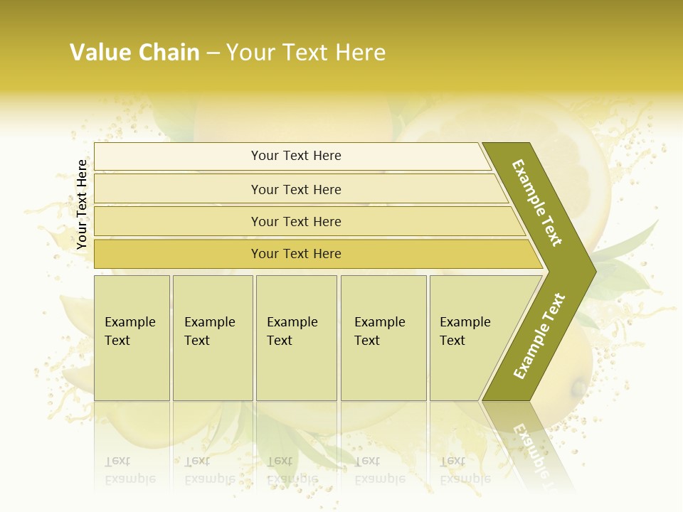 Citrus Lemon Ingredient PowerPoint Template