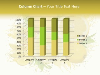 Citrus Lemon Ingredient PowerPoint Template