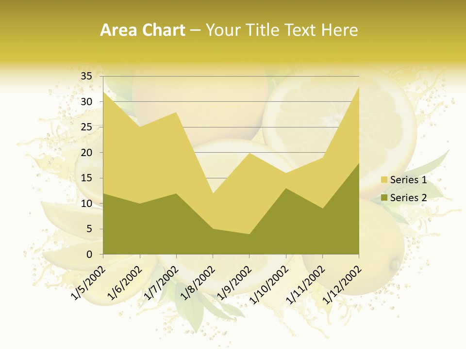 Citrus Lemon Ingredient PowerPoint Template