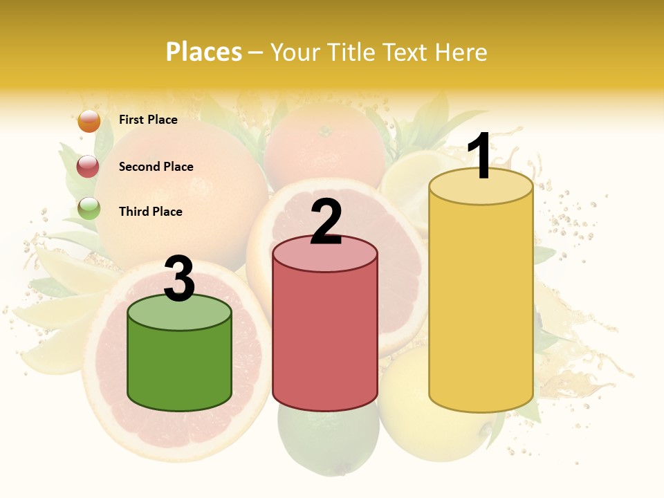 Vegetarian Isolated Raw PowerPoint Template