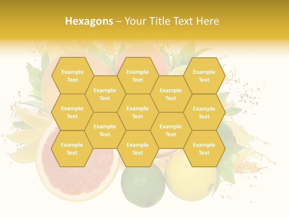 Vegetarian Isolated Raw PowerPoint Template