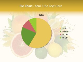 Vegetarian Isolated Raw PowerPoint Template