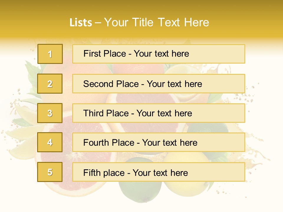 Vegetarian Isolated Raw PowerPoint Template