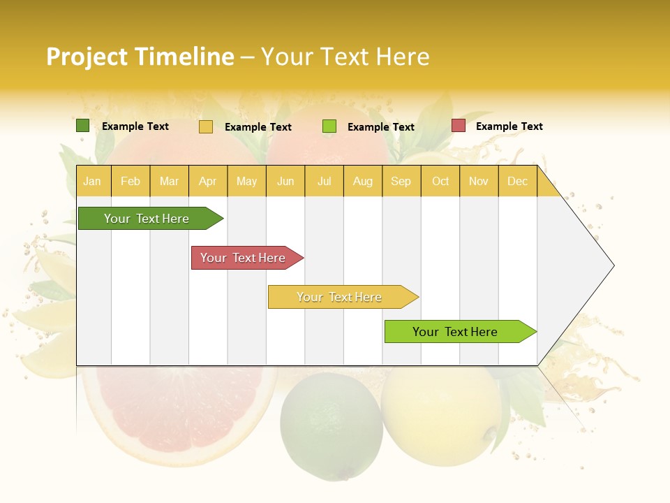 Vegetarian Isolated Raw PowerPoint Template