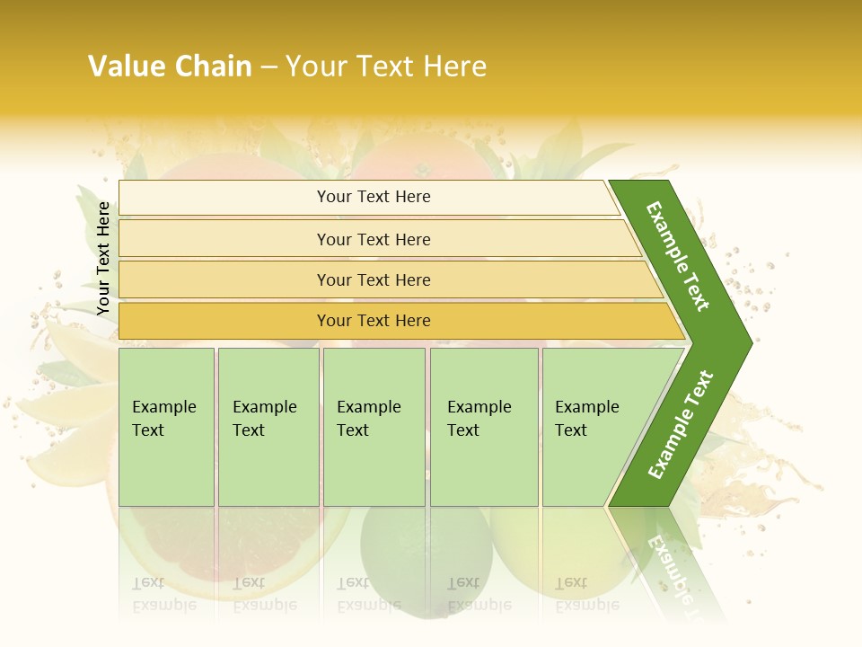 Vegetarian Isolated Raw PowerPoint Template