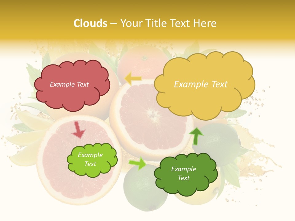 Vegetarian Isolated Raw PowerPoint Template