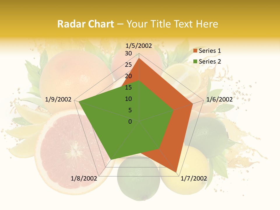 Vegetarian Isolated Raw PowerPoint Template