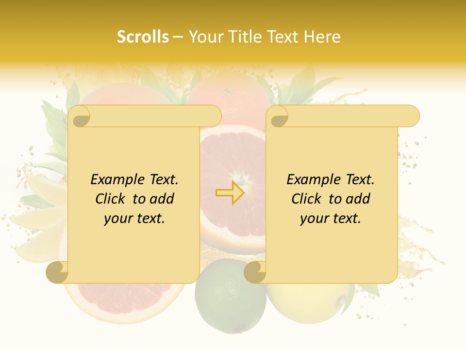Vegetarian Isolated Raw PowerPoint Template