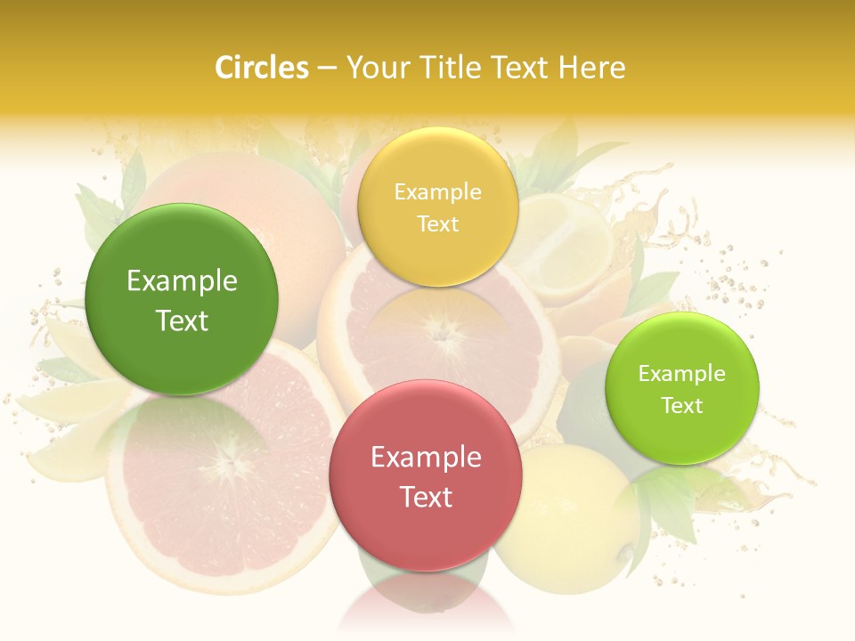 Vegetarian Isolated Raw PowerPoint Template