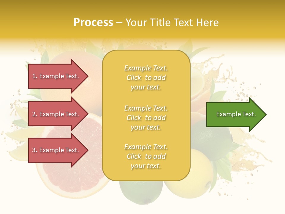 Vegetarian Isolated Raw PowerPoint Template