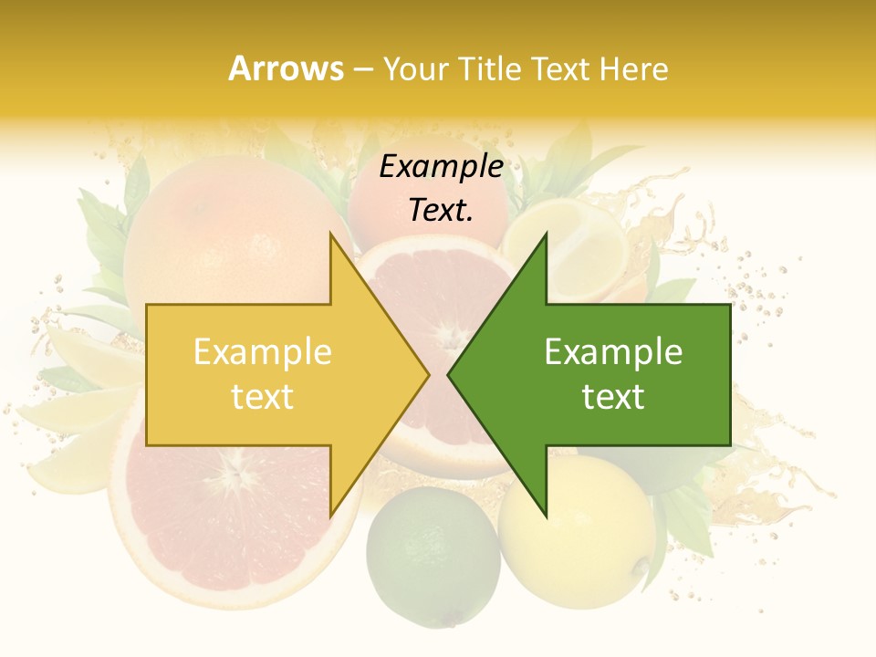 Vegetarian Isolated Raw PowerPoint Template