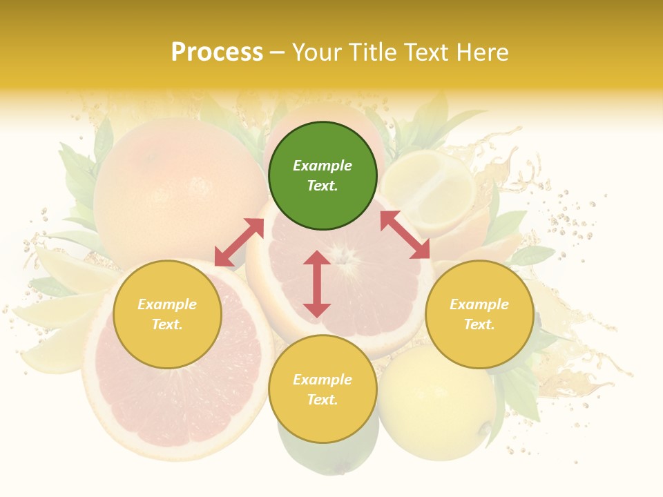 Vegetarian Isolated Raw PowerPoint Template