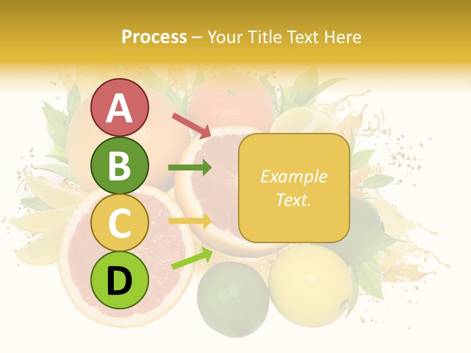 Vegetarian Isolated Raw PowerPoint Template
