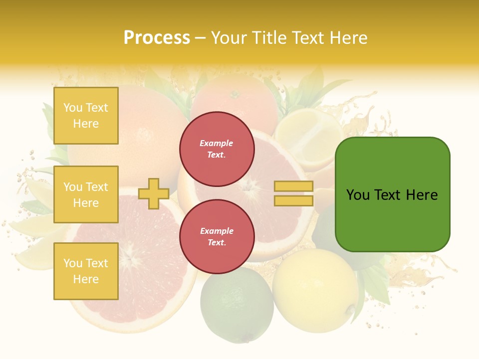 Vegetarian Isolated Raw PowerPoint Template