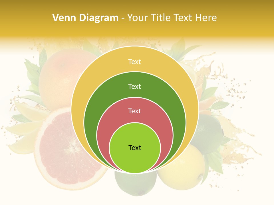 Vegetarian Isolated Raw PowerPoint Template