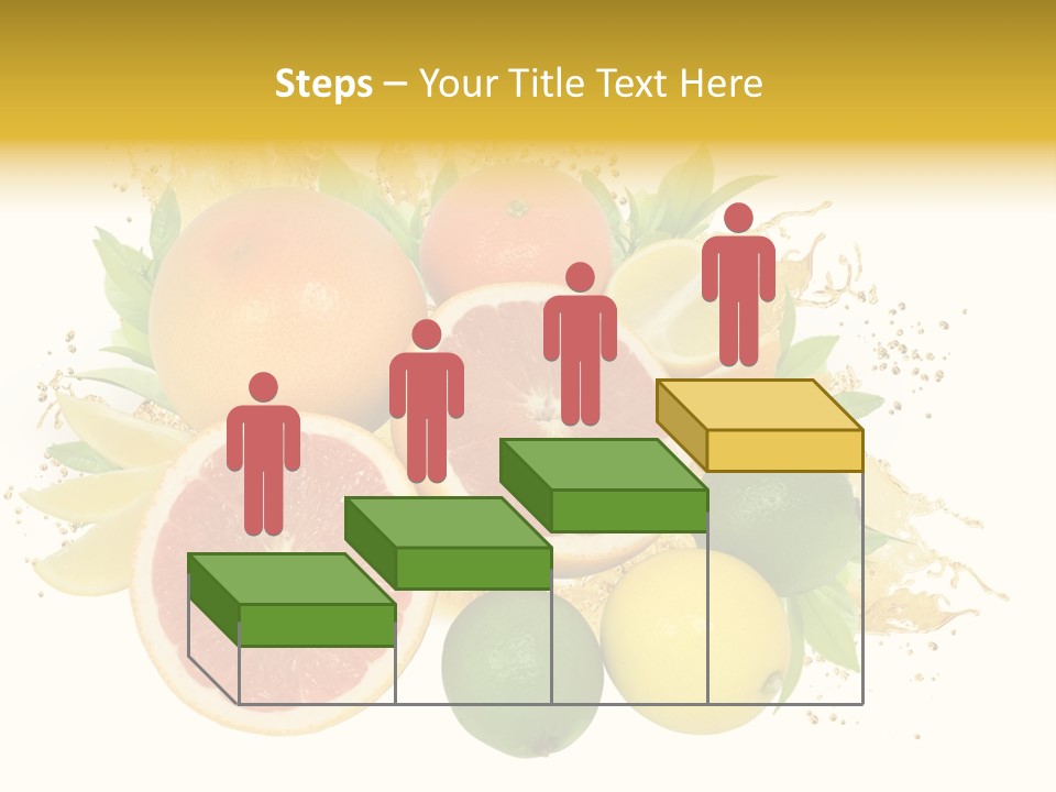 Vegetarian Isolated Raw PowerPoint Template