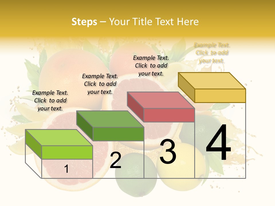 Vegetarian Isolated Raw PowerPoint Template