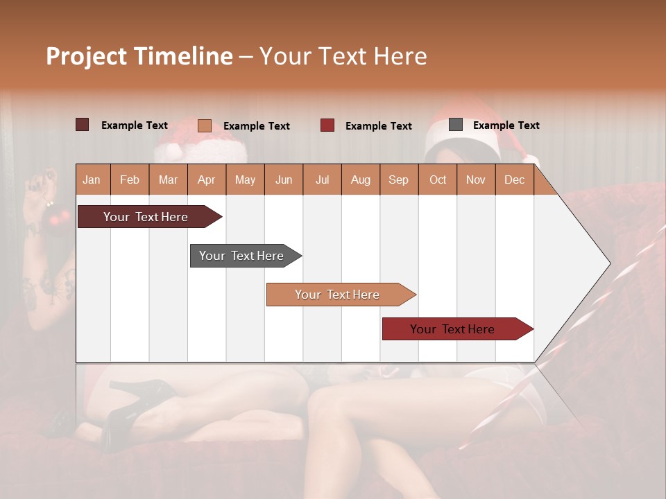 Girl Lewd Couple PowerPoint Template