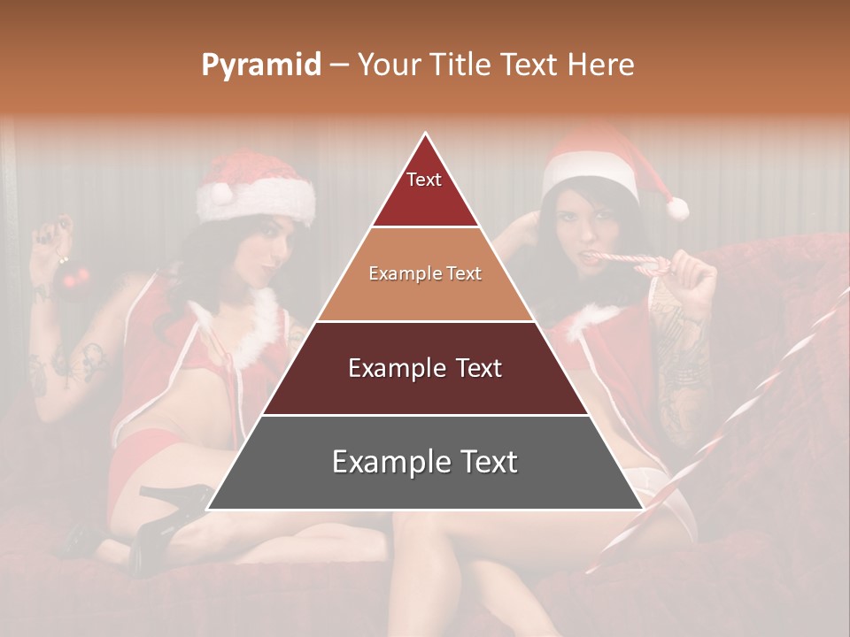 Girl Lewd Couple PowerPoint Template