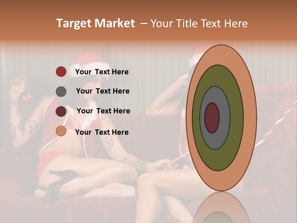 Girl Lewd Couple PowerPoint Template