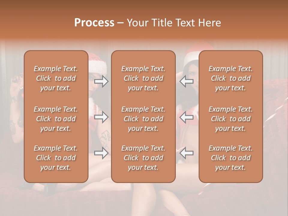 Girl Lewd Couple PowerPoint Template