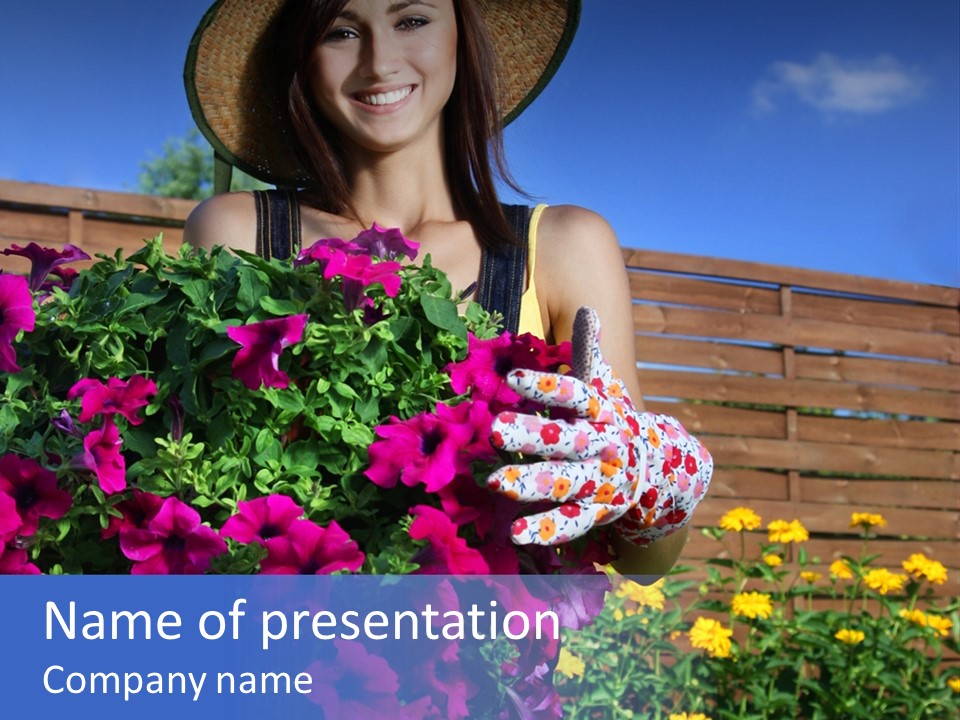 Attractive Sunny Emotion PowerPoint Template