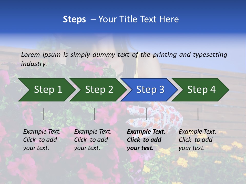 Attractive Sunny Emotion PowerPoint Template