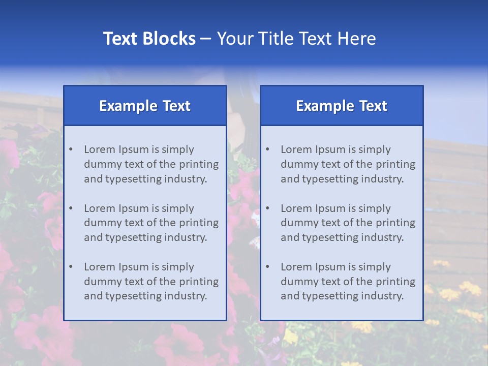 Attractive Sunny Emotion PowerPoint Template