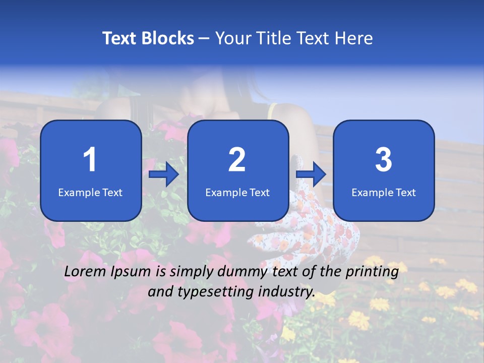 Attractive Sunny Emotion PowerPoint Template