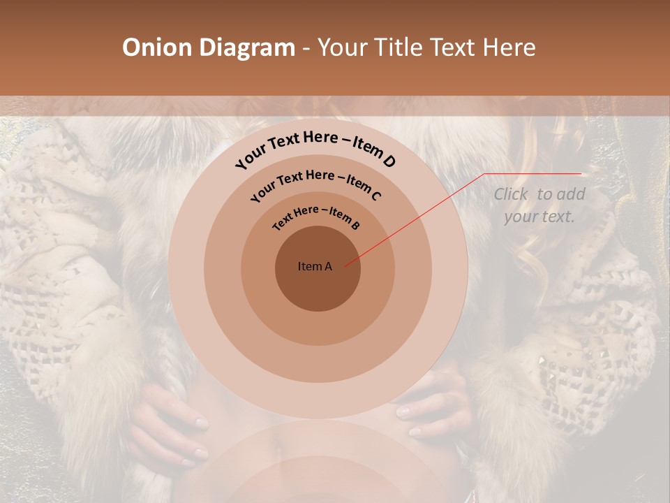 Torso Standing Glamour PowerPoint Template