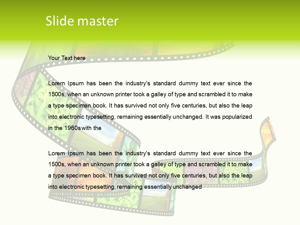 Beautiful Blossom Conservation PowerPoint Template