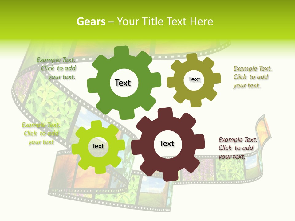 Beautiful Blossom Conservation PowerPoint Template
