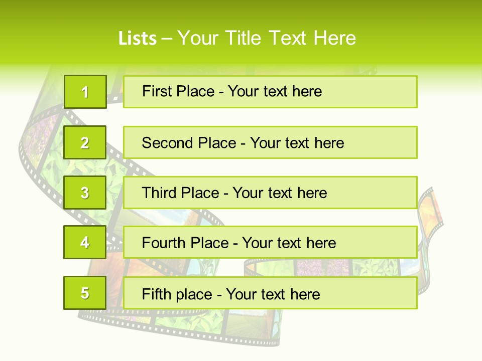 Beautiful Blossom Conservation PowerPoint Template