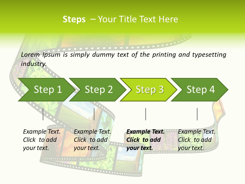 Beautiful Blossom Conservation PowerPoint Template