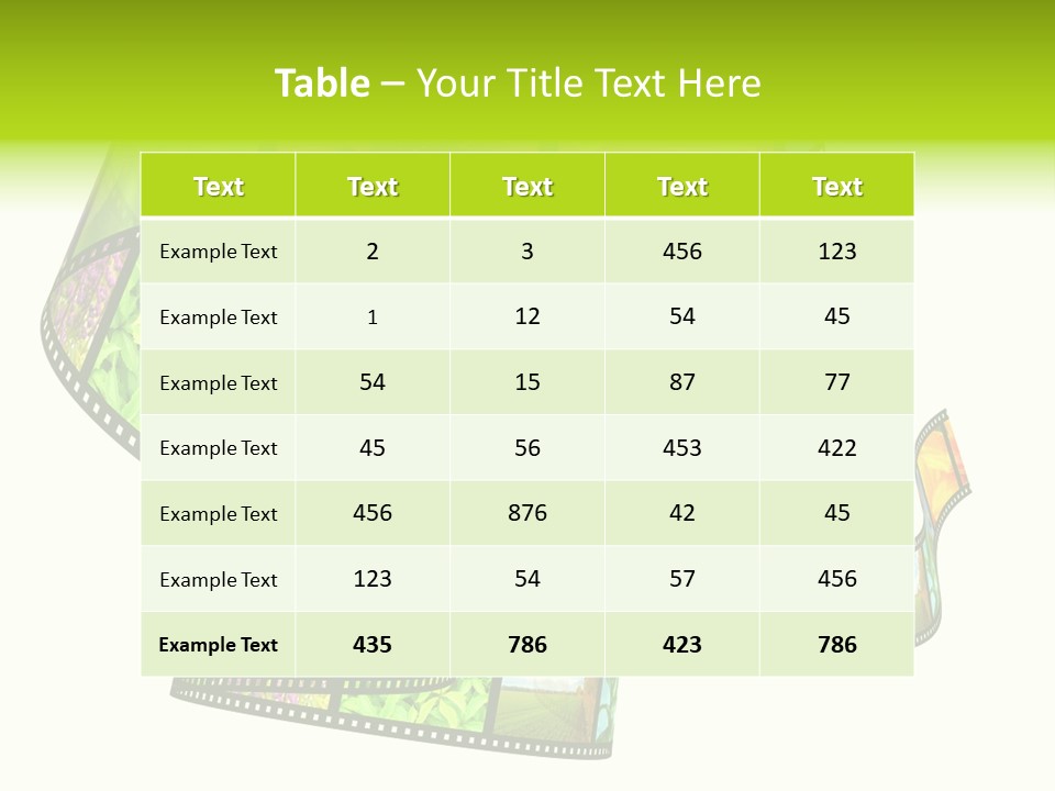 Beautiful Blossom Conservation PowerPoint Template
