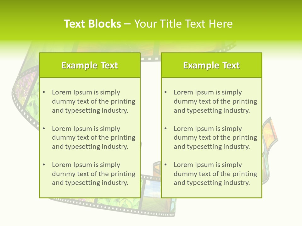 Beautiful Blossom Conservation PowerPoint Template