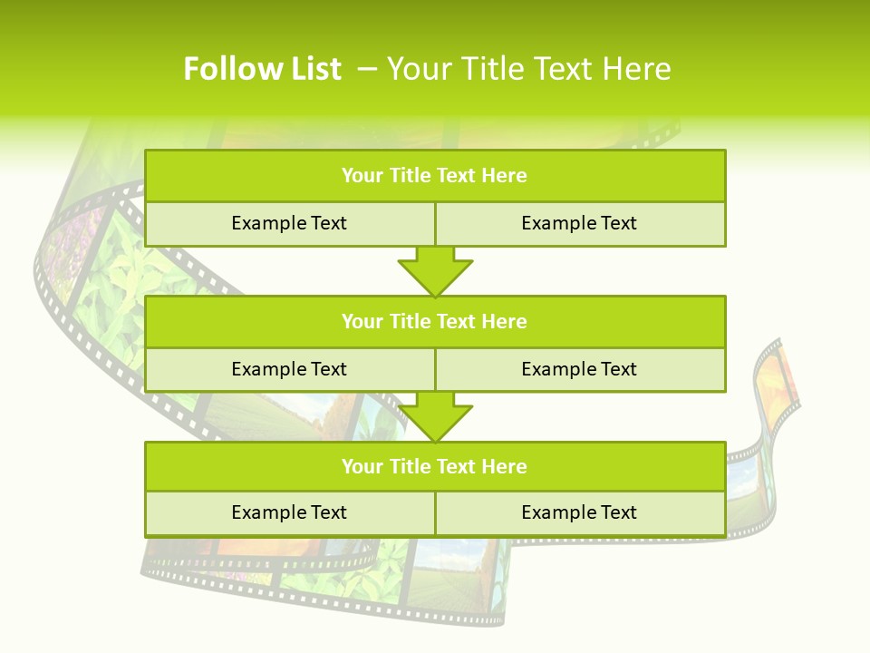 Beautiful Blossom Conservation PowerPoint Template