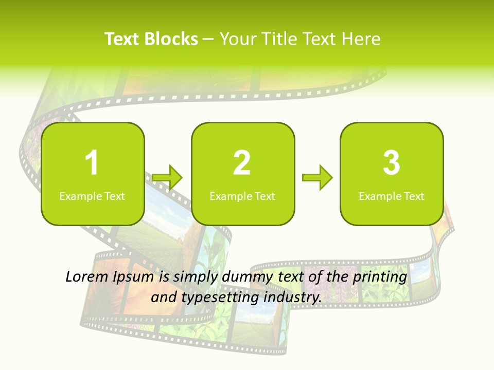 Beautiful Blossom Conservation PowerPoint Template
