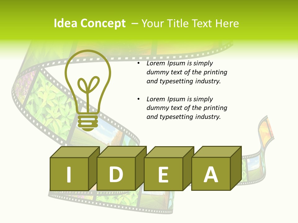 Beautiful Blossom Conservation PowerPoint Template