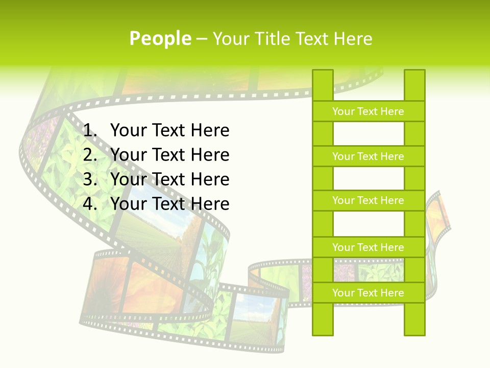 Beautiful Blossom Conservation PowerPoint Template