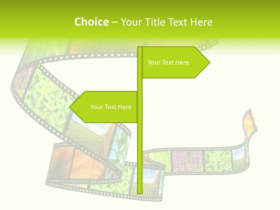 Beautiful Blossom Conservation PowerPoint Template