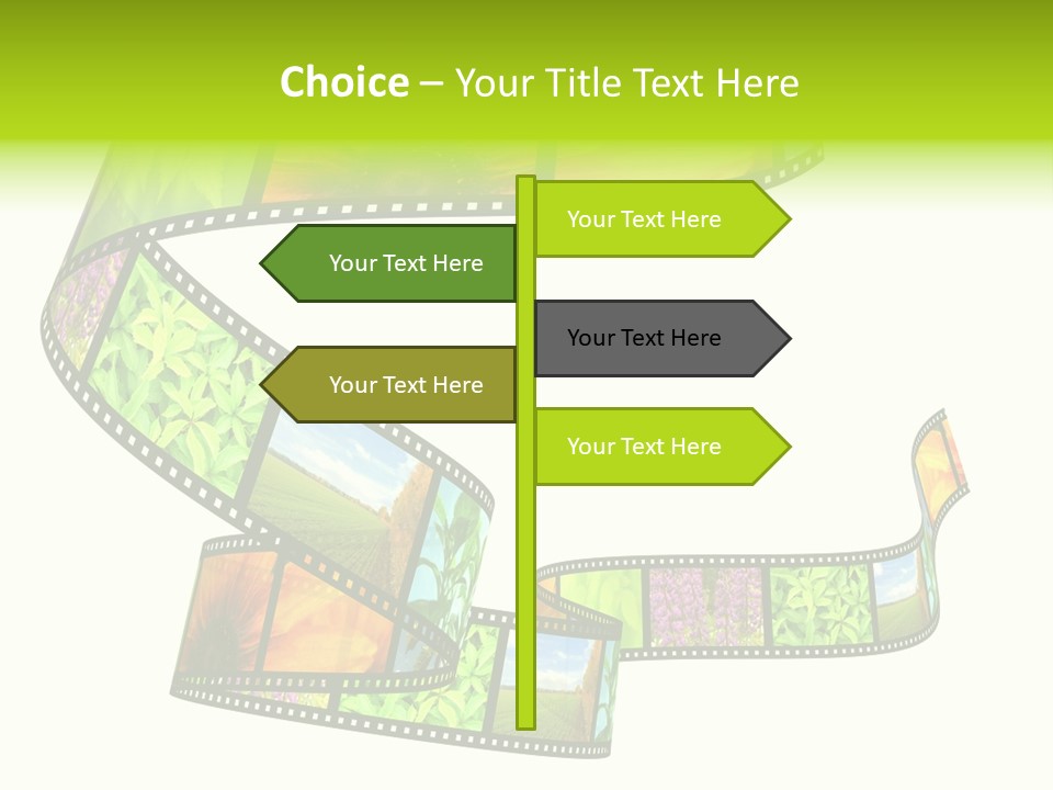 Beautiful Blossom Conservation PowerPoint Template